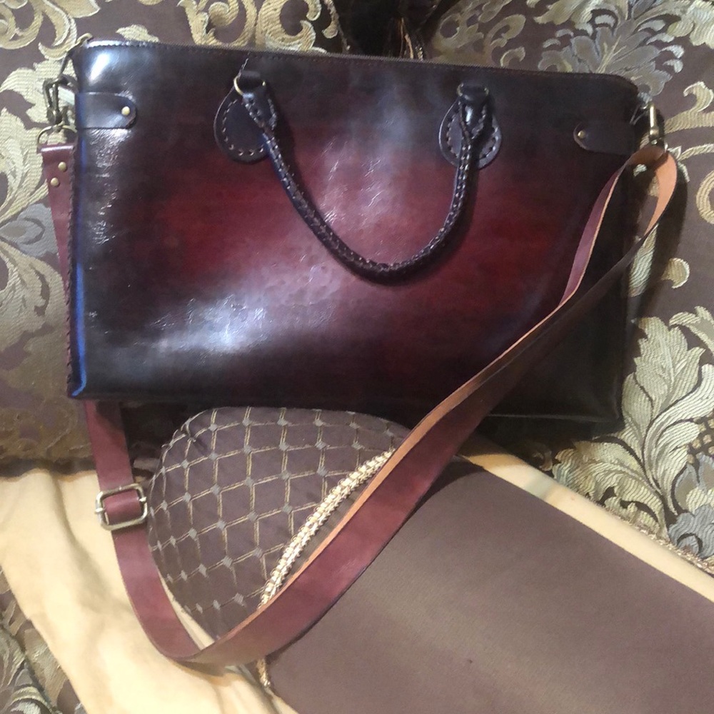 Leather Satchel Purse